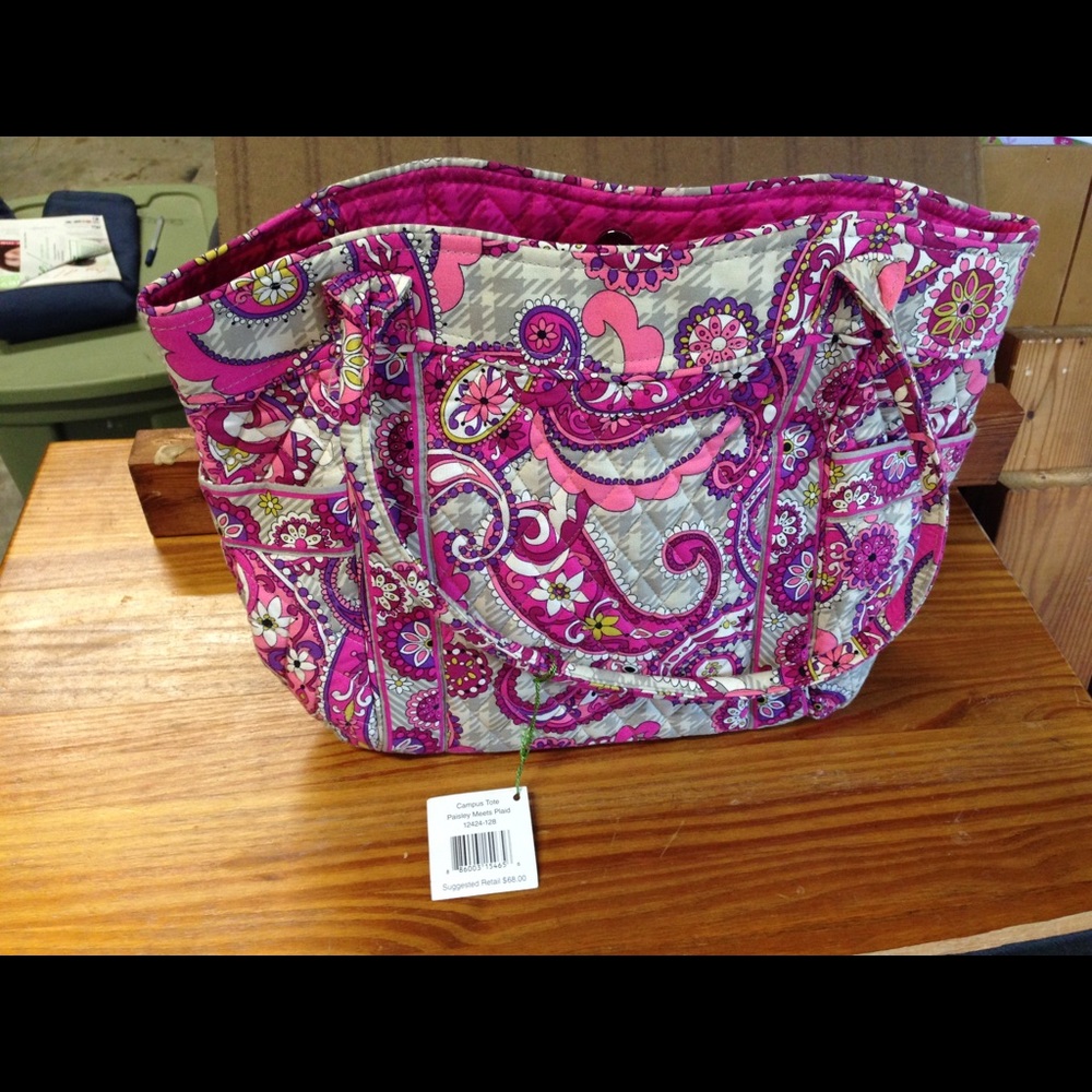 Vera Bradley -paisley meets plaid